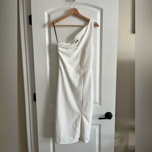 Rachel Roy White Midi Dress sz XS